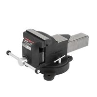 Тиски слесарные поворотные 125мм STORM, 11,55кг, HT-0086 INTERTOOL