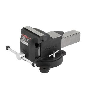 Тиски слесарные поворотные 125мм STORM, 11,55кг, HT-0086 INTERTOOL