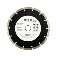 Диск алмазный сегмент "SEGMENT" Ø = 180x8,0x22,2 мм. H = 2,5 мм, YT-6004 YATO