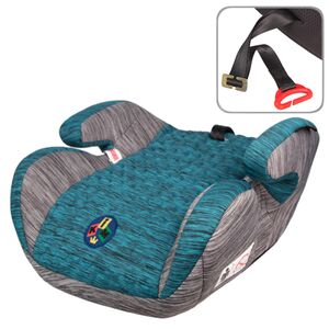 Автокресло-бустер детское KIM 4607-4587 (22-36 кг) группа 2-3 Strap Grey-Blue (4607-4587 Strap Grey-