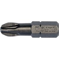 Насадка викруткова "Pozidriv" РZ3 x 25 мм. HEX 1/4". 10 Уп/Шт., YT-04722 YATO