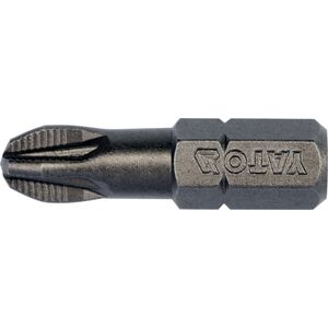 Насадка викруткова "Pozidriv" РZ3 x 25 мм. HEX 1/4". 10 Уп/Шт., YT-04722 YATO