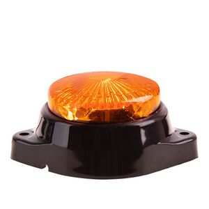 Повторювач габариту (круглий) 4 LED 12/24V жовтий GERAY