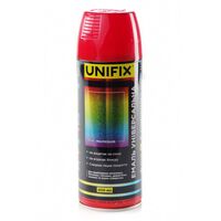 Емаль універсальна акрилова RAL 3001 Червоний сигнальний гол. 400мл UNIFIX 951018