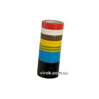 Стрічка ізоляційна ПВХ червона, 19 мм х 20 м, E30-PVC1920RE BEMKO