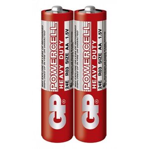 Батарейка GP POWERCELL 1.5V 24ER-S2 солевая R03, ААА (4891199058561)