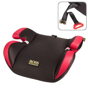 Автокресло-бустер детское BOSS Automative (22-36 кг) группа 2-3 black-red (HB 605 black-red)