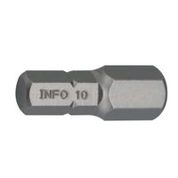 5/16" Біта 6-гр., HEX 14 мм, L=30 мм, 9543014 INFO tools