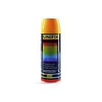 Емаль універсальна акрилова RAL1028 жовтий глянець 400мл UNIFIX 951016
