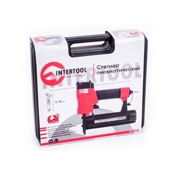 Степлер пневматичний для цвяхів від 15 до 50 мм, PT-1603 INTERTOOL