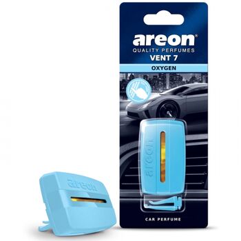 Ароматизатор VENT 7 на дефлектор Кисень (Oxygen) Areon 084346