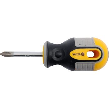 Викрутка хрестова "Philips" PH2 х 38 мм. Cr-V, 60923 VOREL