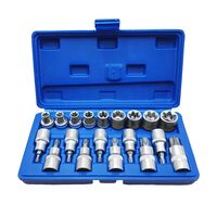 Набор Е-шки + Torx в головке 19 элементов, GEKO G13565