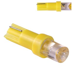 Лампа PULSO/габаритна/LED T5/1SMD-3030/12v/0.5w/3lm Yellow