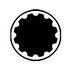 3/4" Головка 12-гр. ударная 42 мм, L=57 мм (46842 Force)