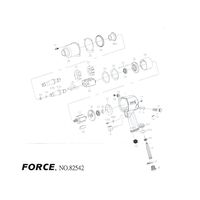 Жало для пневмогайковерта (82542) (82542-43A Force)