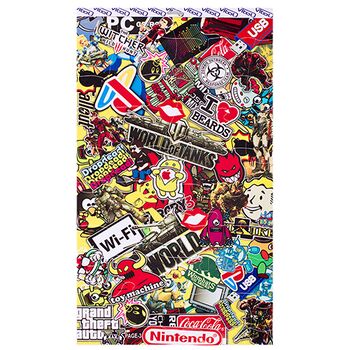Наклейка Pazzle Sticker Bomb P-03 300 х 500мм P-03