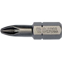 Насадка викруткова "Pozidriv" РZ2 x 25 мм. HEX 1/4". 10 Уп/Шт., YT-04712 YATO