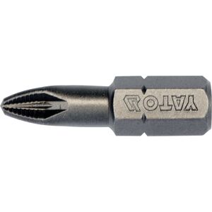 Насадка викруткова "Pozidriv" РZ2 x 25 мм. HEX 1/4". 10 Уп/Шт., YT-04712 YATO