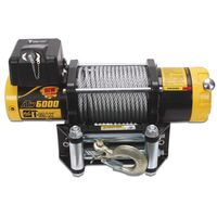Лебедка T-MAX EW-6000 12V/2,7т NEW IMPROVED OFF ROAD SERIES