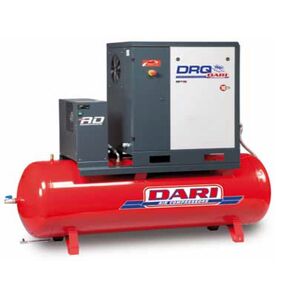 Компрессор роторный 500л, 10бар, 1850л/мин, 15кВт Dari DRQ 20E-500F