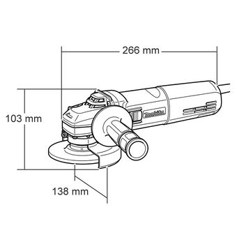 Болгарка (УШМ) MAKITA GA5030