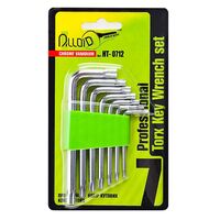 Набор ключей изогнутых TORX. 7 пр. T10 -T40. ALLOID)