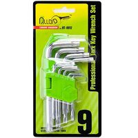 Набор ключей изогнутых TORX. 9 пр. T10 -T50. ALLOID)