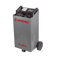 Пускозарядное устройство 12В-24В, 230В, 300А, 50/60Гц, 1.2кВт (AT-3016 Intertool)