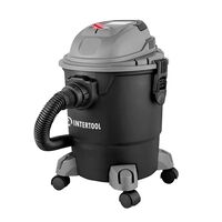 Пилосос будівельний 1.2 кВт, бак 20 л., пластик, 17кПа, INTERTOOL DT-1020