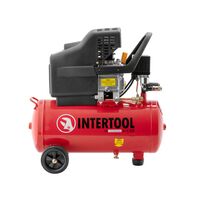 Компресор 24 л, 2.0HP, 1.2кВт, 220В, 8атм, 205л/хв PT-0020 Intertool