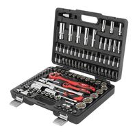 Профессиональный набор инструментов 1/2" & 1/4" 12 гран, 108ед., ET-6109 INTERTOOL