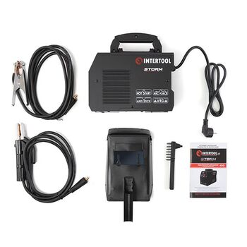 Аппарат сварочный, инверторный MMA-180A, STORM, INTERTOOL WT-4004