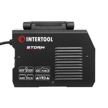Аппарат сварочный, инверторный MMA-180A, STORM, INTERTOOL WT-4004