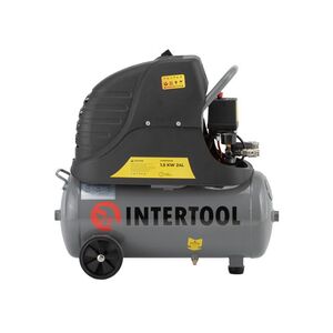 Компрессор 24л, 2HP, 1.5кВт, 220В, 8атм, 206л/мин. (PT-0009 Intertool)