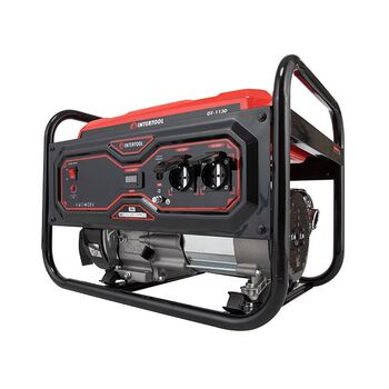 Бензиновый генератор 2.8/3 кВт, ручной старт, STORM, INTERTOOL DT-1130