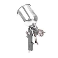 Краскопульт пневматический, ф. 1.5мм, В/Б металл, 600мл, 3.5-5bar. (PT-0205 Intertool)