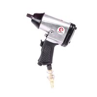 Гайковерт пневматический в чемодане + набор головок 17ед, 1/2" (PT-1101 Intertool)