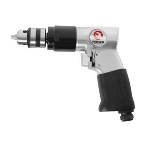 Дрель пневматическая с реверсом патрон 1.5 - 10мм 3/8" (PT-0902 Intertool)