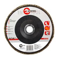 Диск шлифовальный лепестковый 180 * 22мм зерно K36 (BT-0223 Intertool)