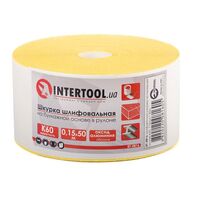 Шліфувальна шкурка на паперовій основі К60, 115мм * 50м, BT-0816 INTERTOOL