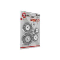 Набор щеток проволочных для дрели 5шт, 1/4" (BT-0500 Intertool)