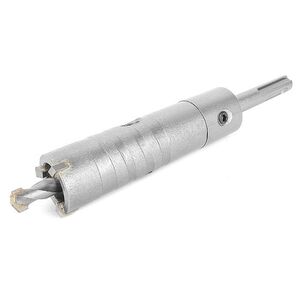 Комплект: сверло корончатое по бетону 26мм+Переходник SDS Plus 100мм (SD-7026 Intertool)