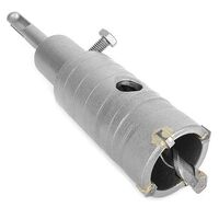 Комплект: сверло корончатое по бетону 36мм+Переходник SDS Plus 100мм (SD-7036 Intertool)