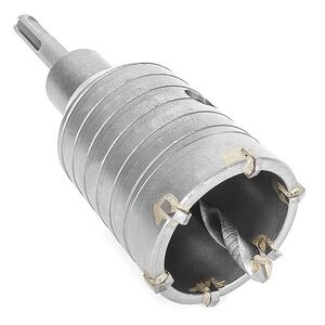 Комплект: сверло корончатое по бетону 50мм+Переходник SDS Plus 100мм (SD-7050 Intertool)