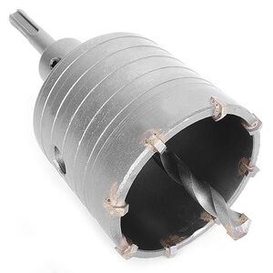 Комплект: сверло корончатое по бетону 65мм+Переходник SDS Plus 100мм (SD-7065 Intertool)