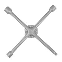 Ключ баллонный крестовой укрепленный 14" * 355мм, 17, 19, 1/2", 22мм (HT-1602 Intertool)