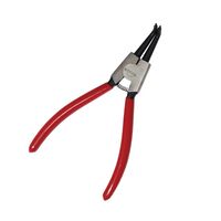Щипці для зняття стопорных кілець вигнуті на розтиск 180мм, HT-7014 INTERTOOL