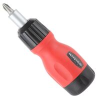 Викрутка реверсивна з комплектом насадок 6 од., VT-1009 INTERTOOL