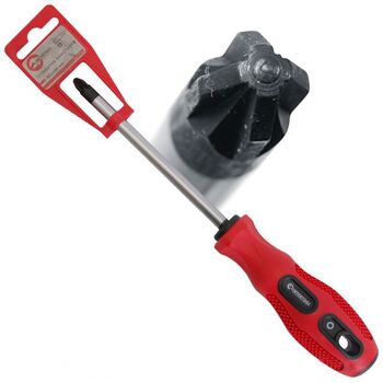 Викрутка хрестова PZ0 x 100 мм, VT-3154 INTERTOOL